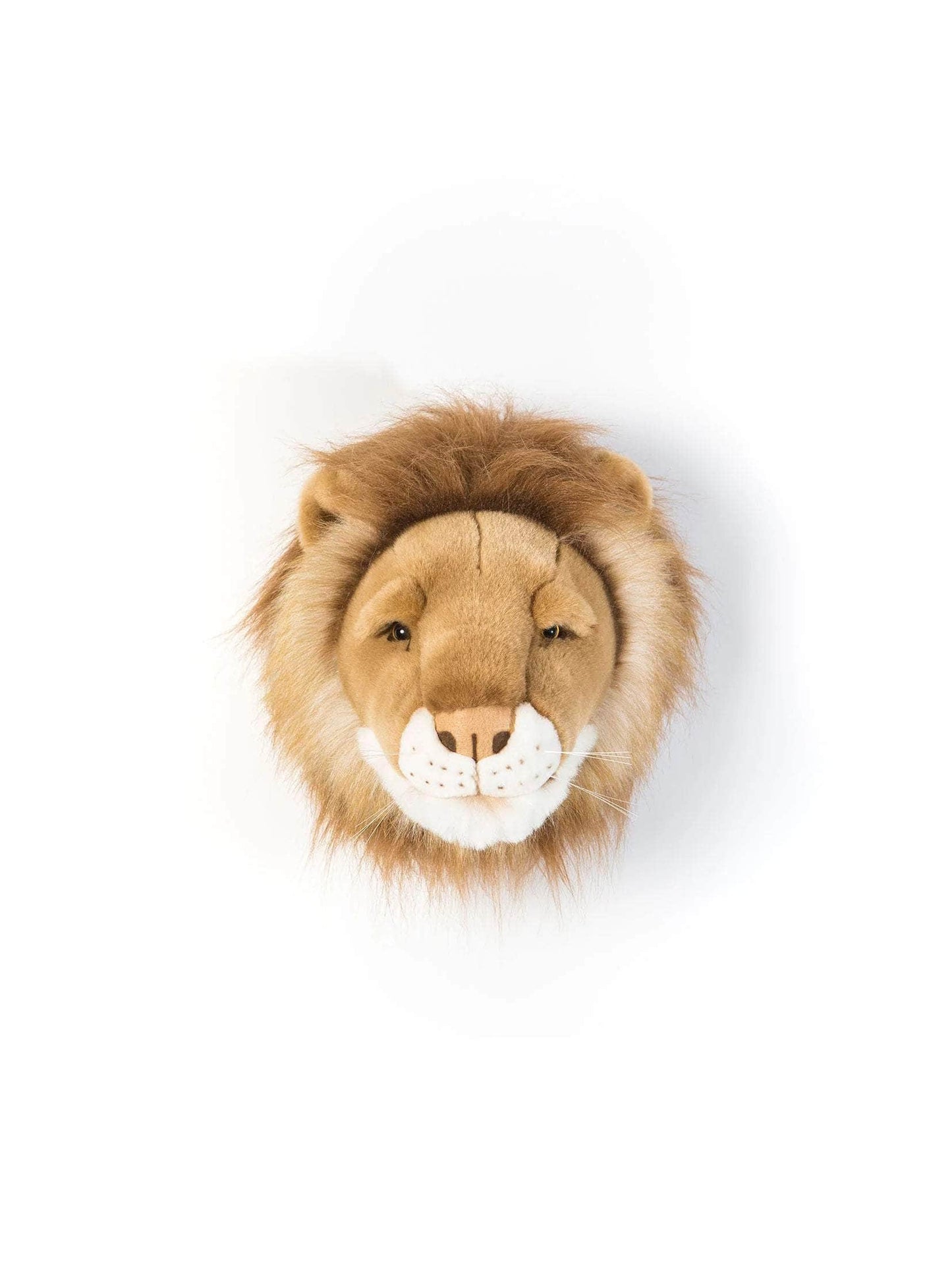 Cesar the Lion Wall Mounted Plush Head