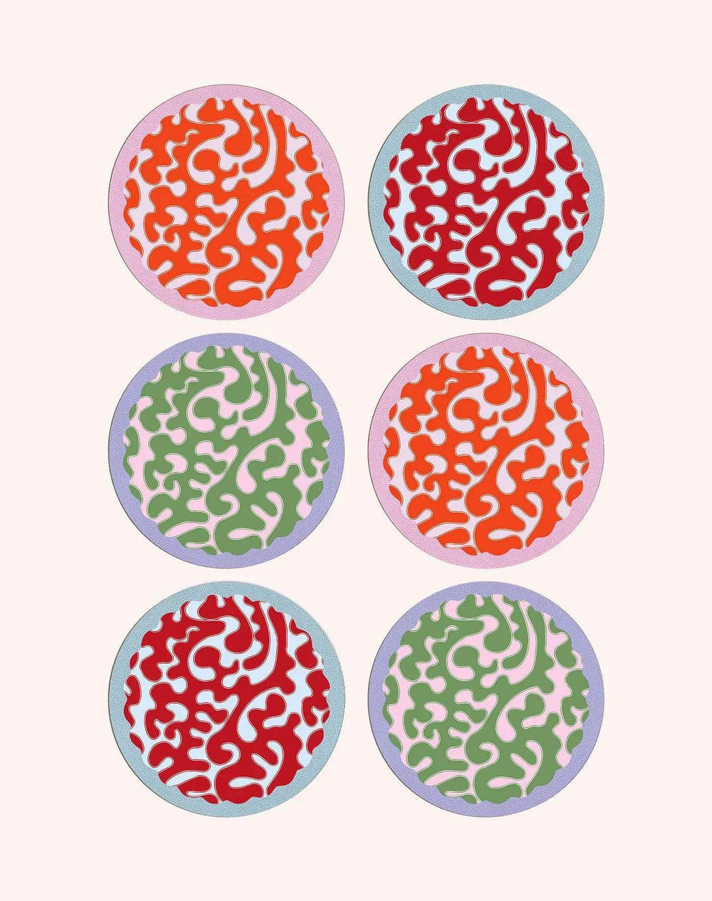 Fruit Loop Placemats (Set of 6)