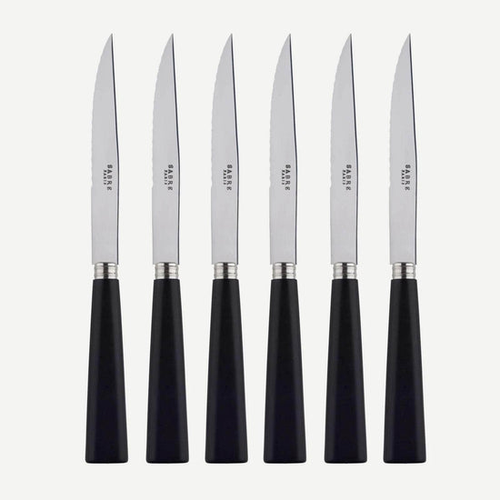 Nature Cutlery Set | Black Laminated Wood