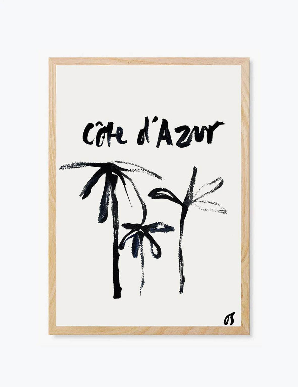 Côte d'Azur | Wall Art Print