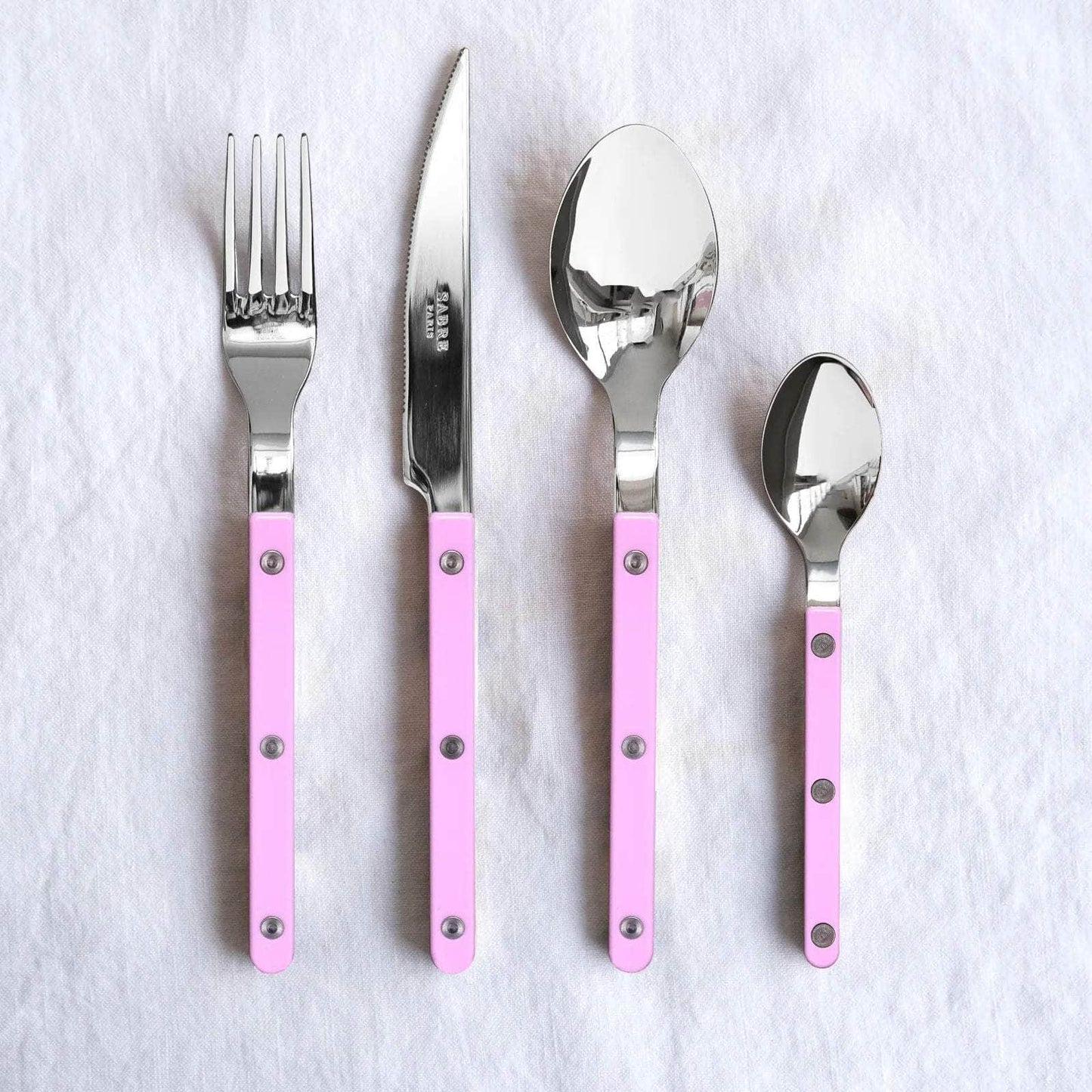 Bistrot 24 PC Cutlery Collection | Pink