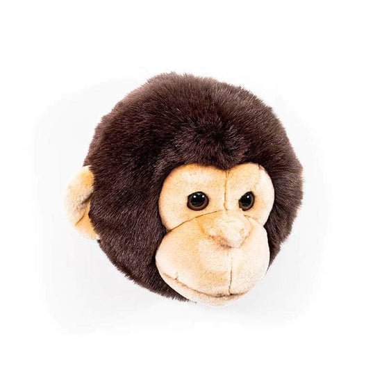 Joe the Monkey Wall Mounted Plush Head