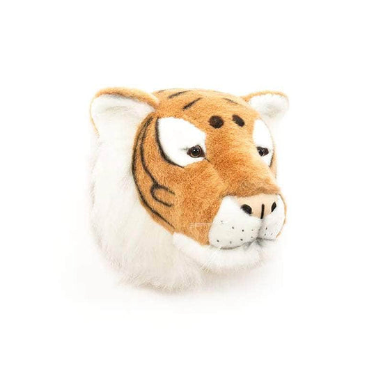 Felix the Tiger Wall Mounted Plush Head