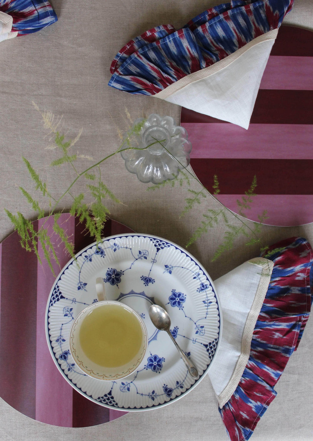 Rouge & Blush Striped Placemat