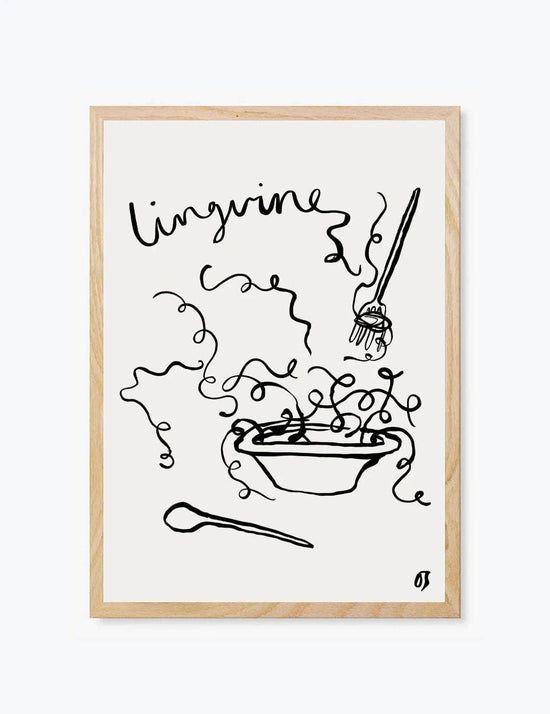 Linguine Art Print