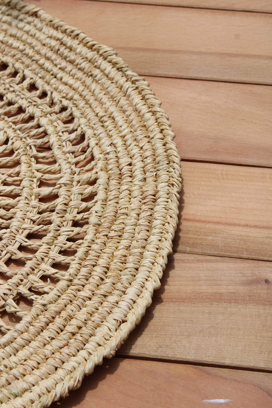 Tous Les Jours Raffia Placemat